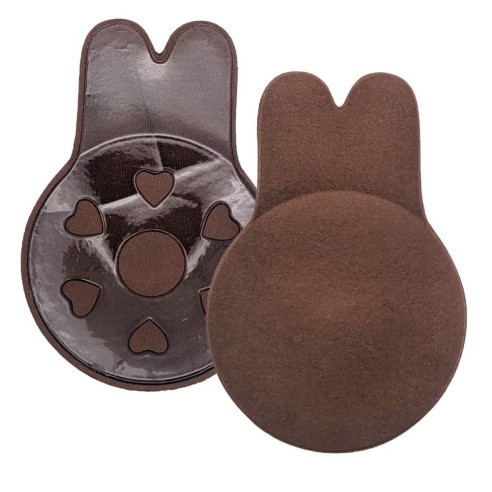 Luxus Selbstklebende Brust-Lifter Pads (Farbton Braun)