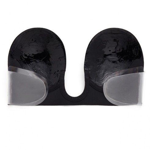 Nina - Luxus U-Ausschnitt Klebe-BH in Schwarz (A–D)