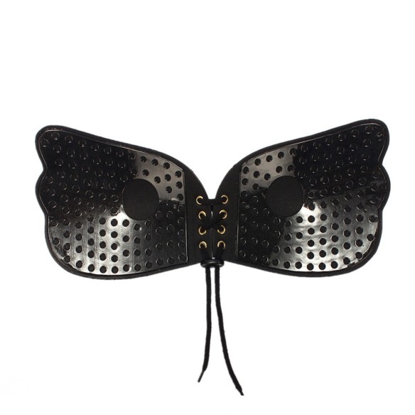 Thea - Nahtloser Push-up Klebe-BH mit transparenten Trägern (Cup A–H)