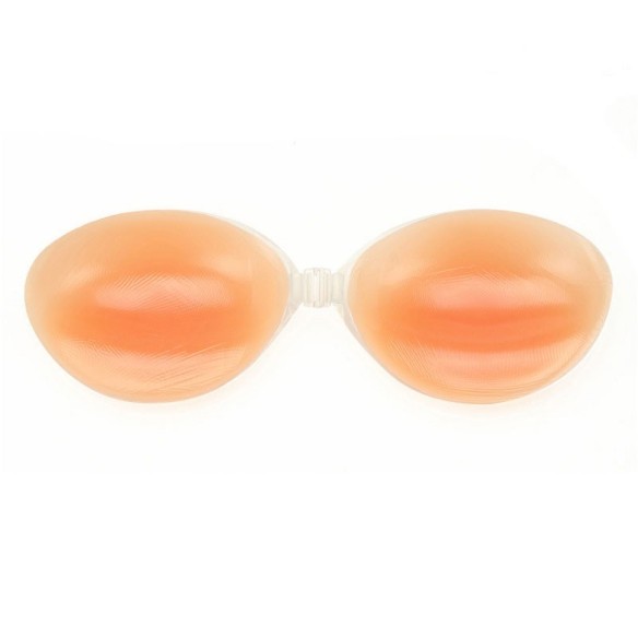 Greta - Gepolsterter Silikon-BH mit transparenten Trägern