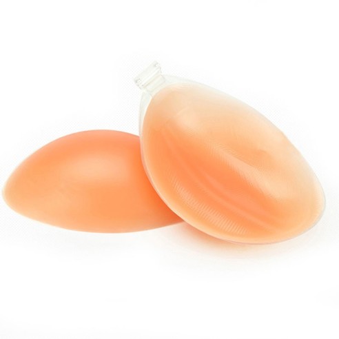 Greta - Gepolsterter Silikon-BH mit transparenten Trägern