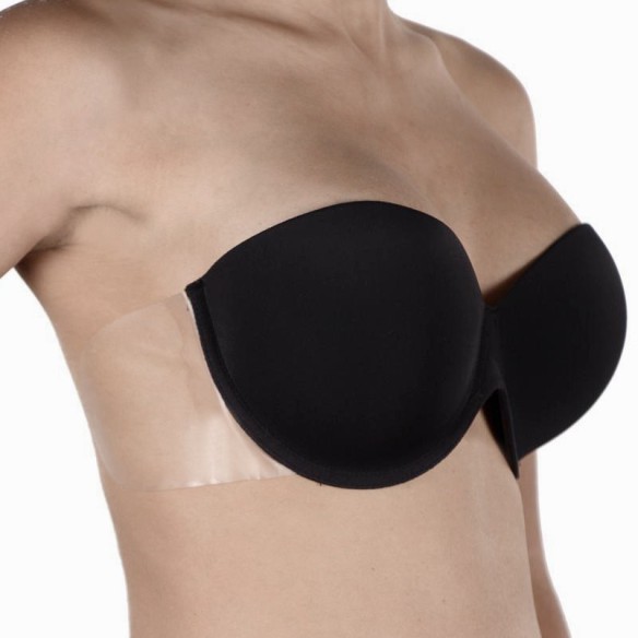 Stella - Klebe-BH mit Bügel & Push-up-Cup, seitliche Flügel (A–DD)