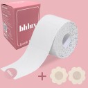 Boob Tape Set - Farbton Weiß (Brustlift Tape, Starker Halt für Körbchengrößen A-J)