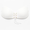 Selina - Luxus Schnür-Klebe-BH in Weiß (A–D)
