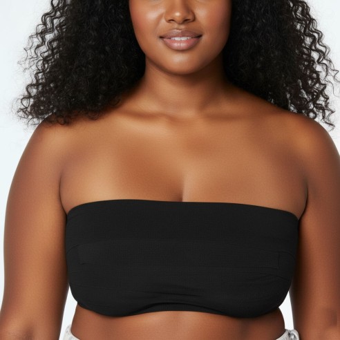 Boob Tape Set - Farbton Schwarz (Brustlift Tape, Starker Halt für Körbchengrößen A-J)