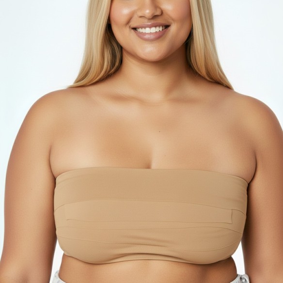 Boob Tape Set - Farbton Mittel (Brustlift Tape, Starker Halt für Körbchengrößen A-J)