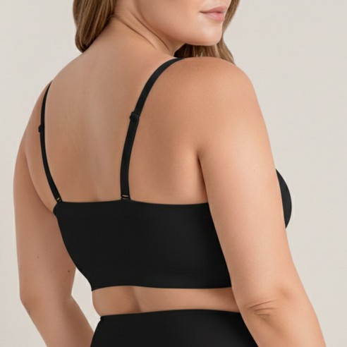 BHLUX® Seamless Bandeau BH ohne Bügel & wandelbare Träger | Komfort BH