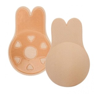 Klebe-BH Brustlifter - Beige (Selbstklebend & unsichtbar für rückenfreie Outfits) 2