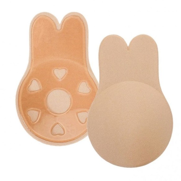 Klebe-BH Brustlifter - Beige (Selbstklebend & unsichtbar für rückenfreie Outfits)