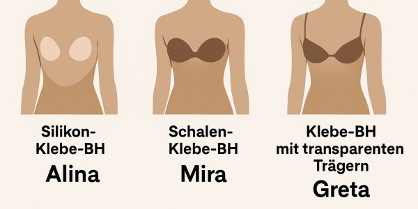 Rückenfreie Outfits: Welcher Klebe-BH passt zu dir?